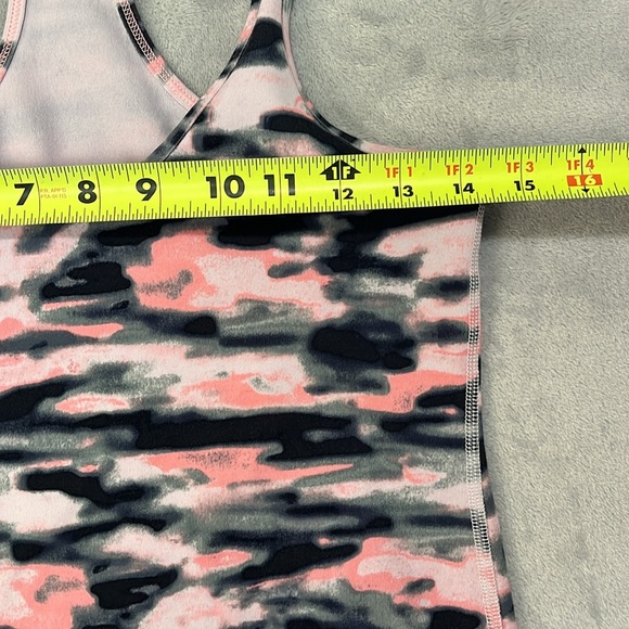 Lululemon cool racer back pink and black tank - Picture 3 of 6